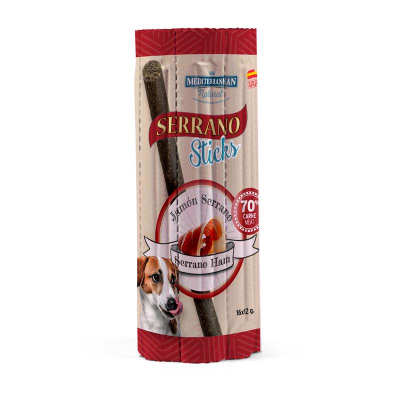 Logus - Serrano Sticks para Perros Jamón