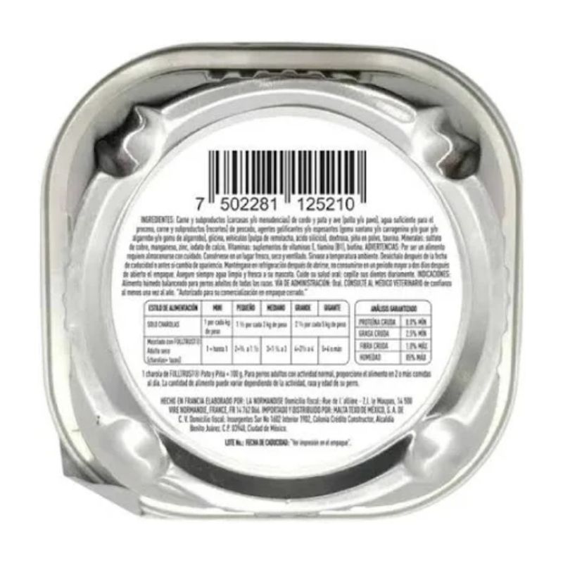 fulltrust-alimento-humedo-para-perro-adulto-pato-y-pina-100gr