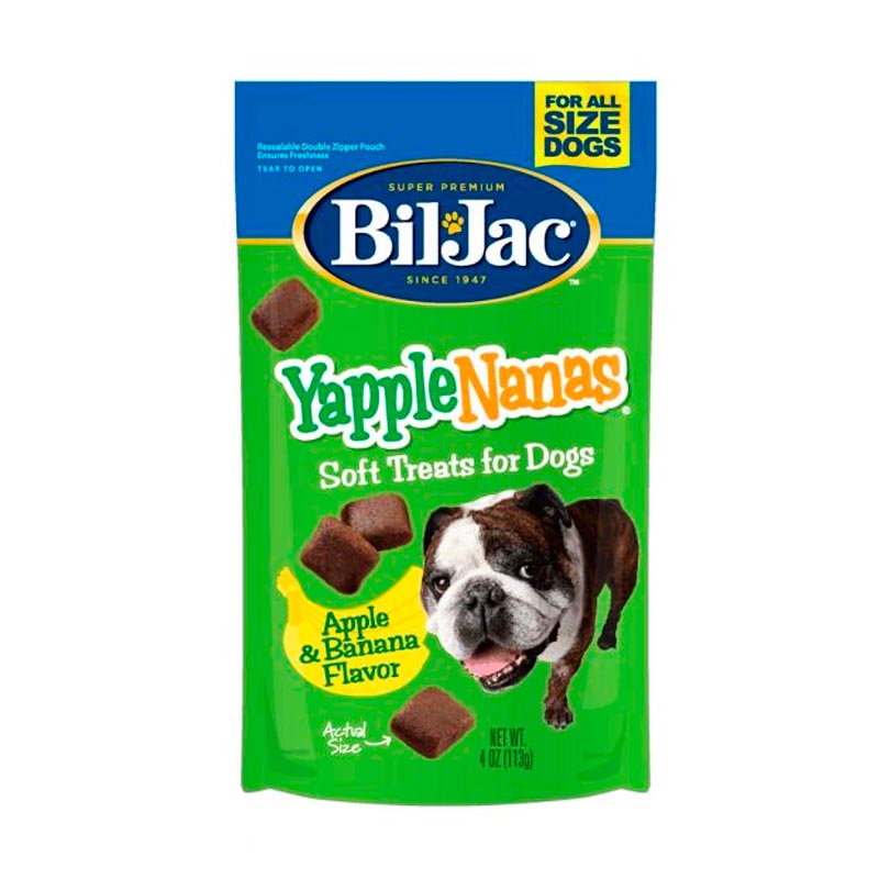 Bil Jac - Snack YappleNanas Treats Pollo Plátano Manzana