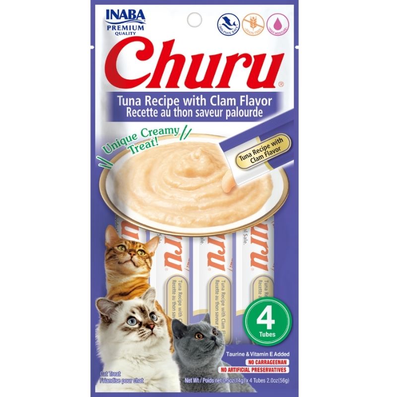CHURU PREMIOS GATO ATUN ALMEJA