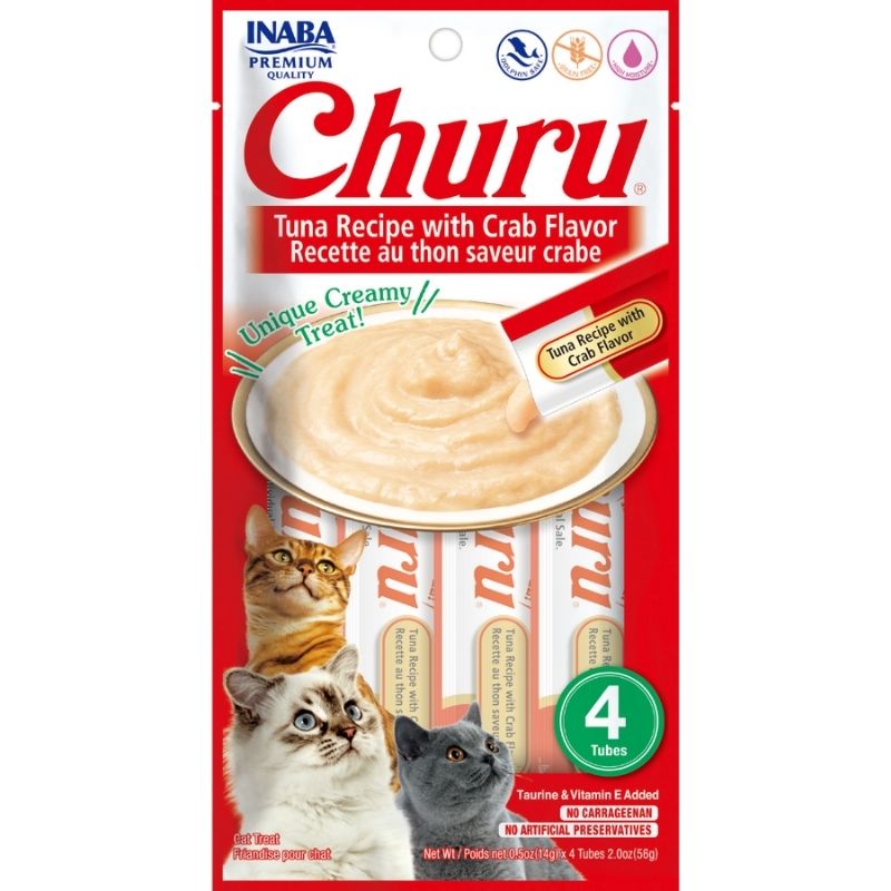 CHURU PREMIOS GATO ATUN Y CANGREJO