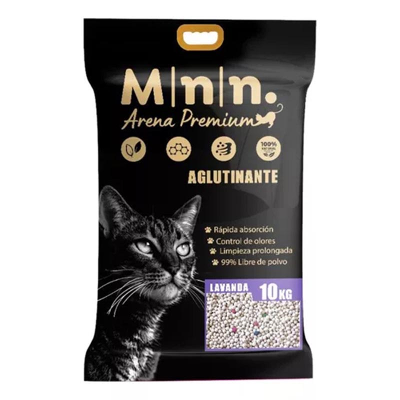 Minino - Arena Premium Aglutinante aroma Lavanda