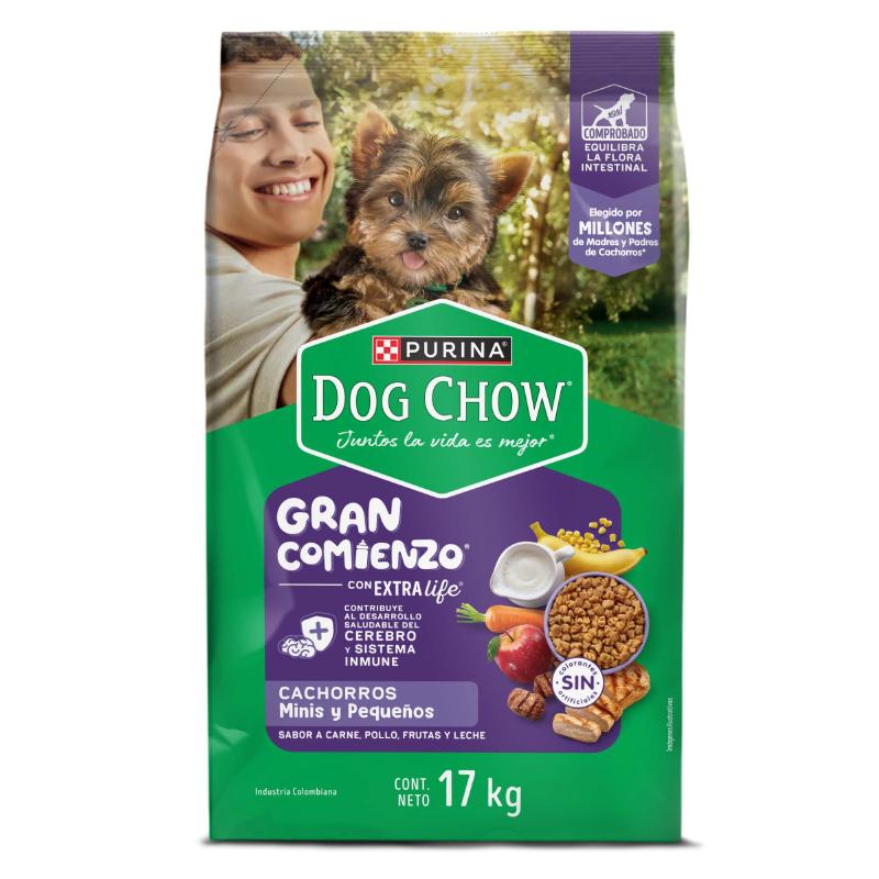 Dog Chow - Salud Visible Cachorros Minis y pequeños