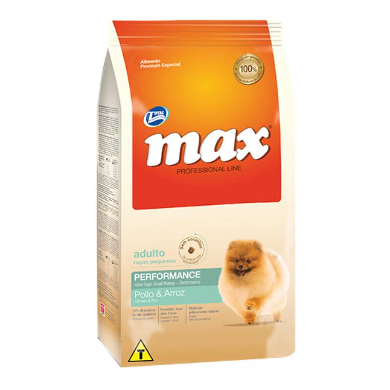 max-professional-line-performance-adultos-razas-pequenas-pollo-arroz