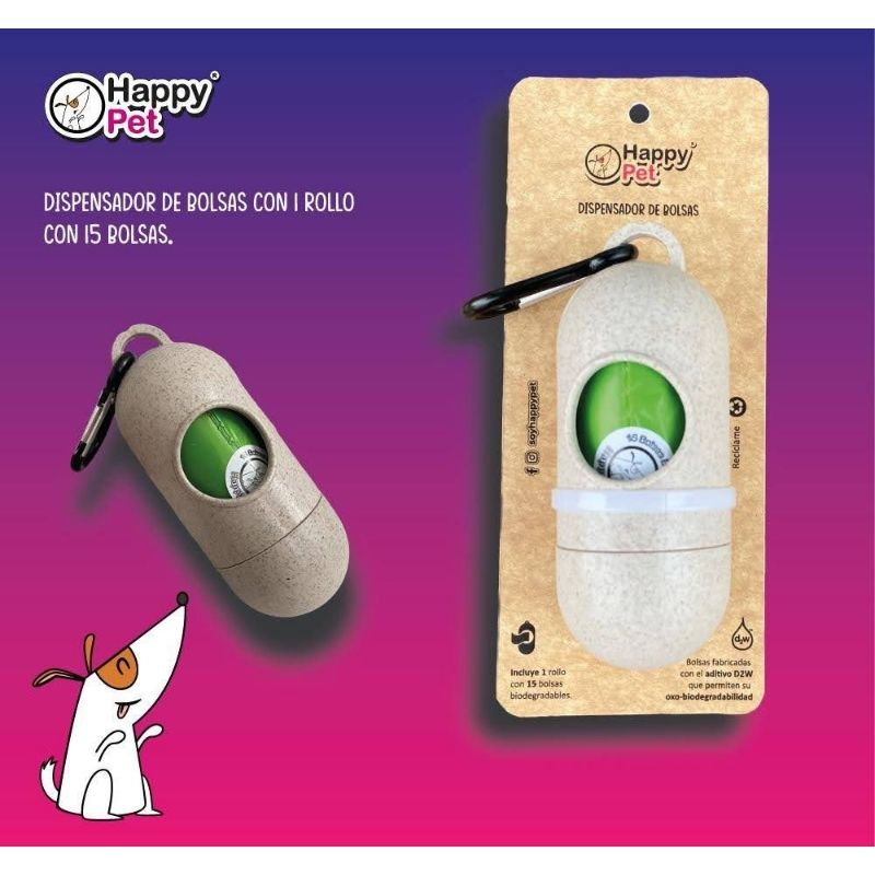 happy-pet-bolsas-biodegradables-para-desechos-rollo-dispensador