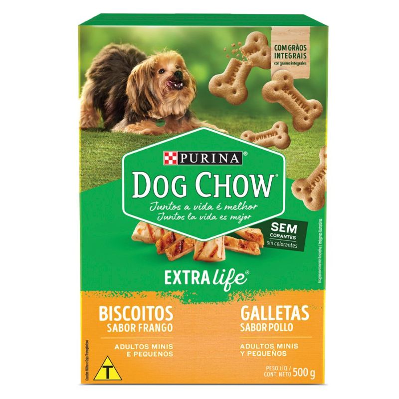 Dog Chow - Galletas Integrales Adultos Minis y Pequeños
