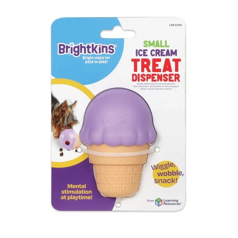 BRIGHTKINS Dispensador en Forma Cono de Helado para Perro