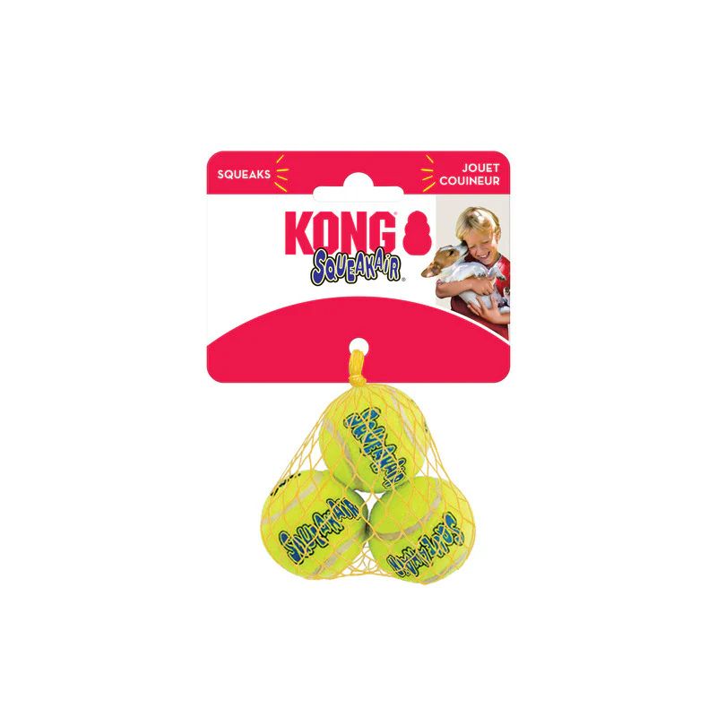 KONG Pelota para  Perro Squeakair 3 Piezas