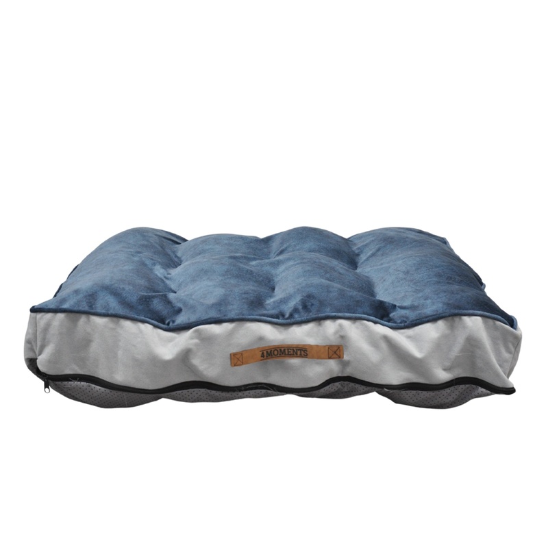 4 Moments - Cama Premium Tela Azul 60x42x27 cm