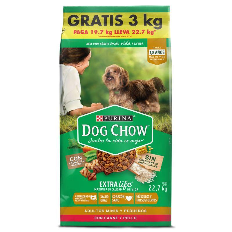 Dog Chow - Adulto Minis y Pequeños - Pague 19.7 Kg y Lleve 22.7 Kg