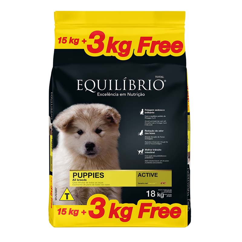 Equilibrio - Alimento Cachorros Active Todas las Razas