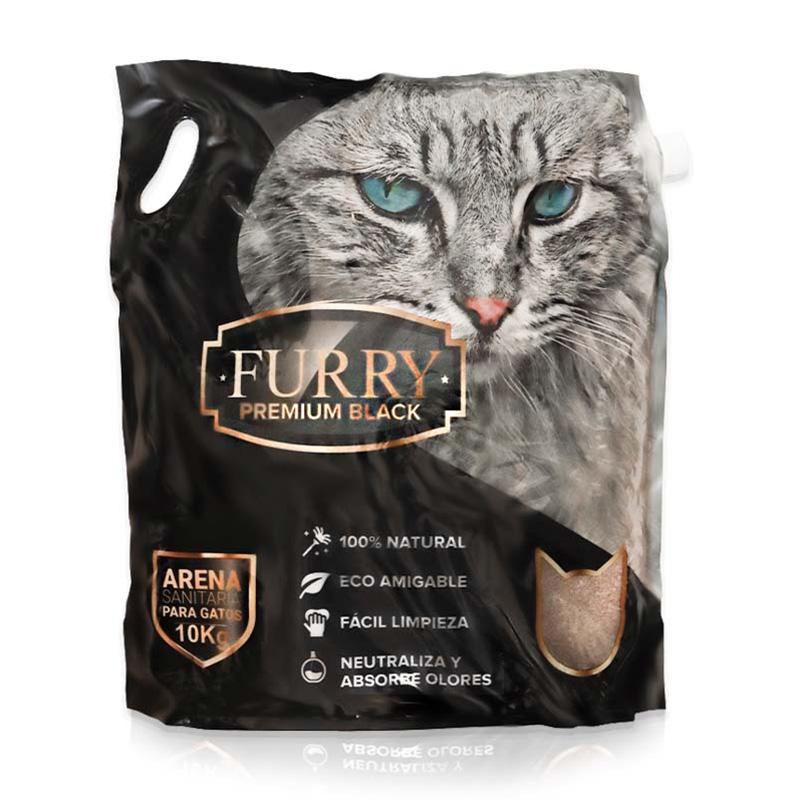 Furry Black - Arena Aglomerante Premium