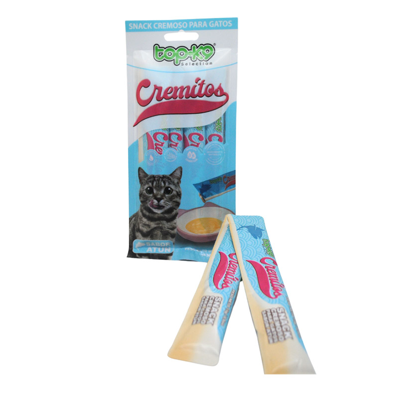 Topk9 - Snacks Cremitos para Gatos