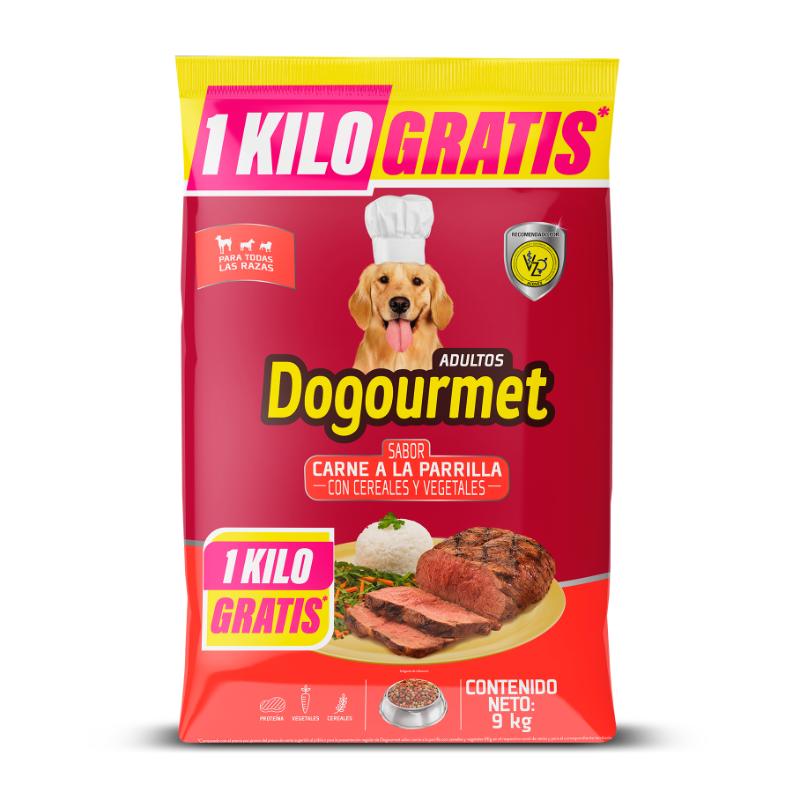 Dogourmet - Alimento Sabor Carne a la parrilla *Gratis 1 kg