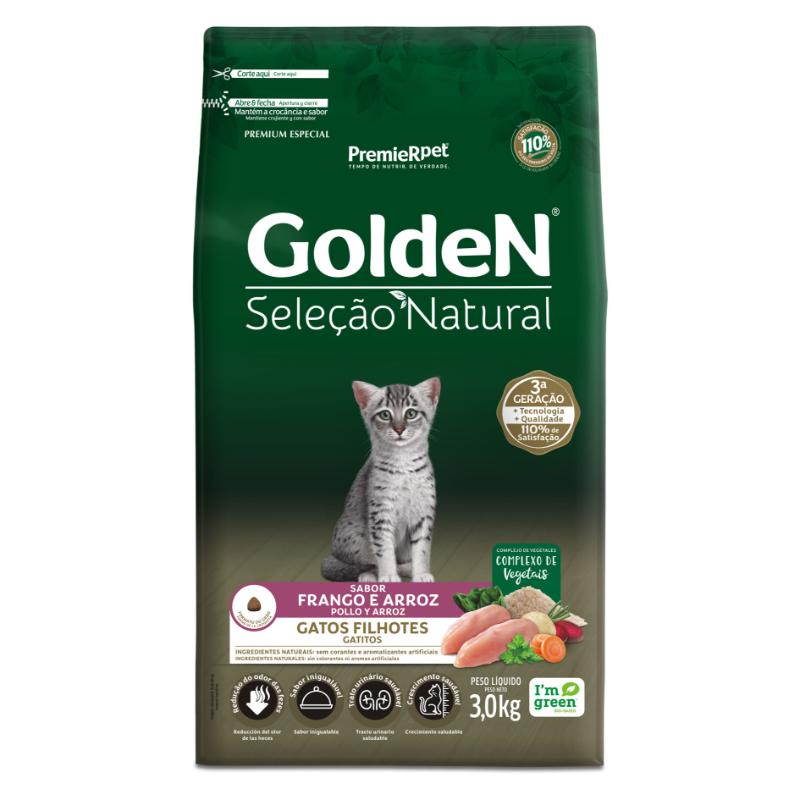 Premier - Golden Selección Natural Gatos Cachorros