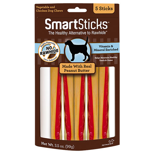 Smartbones - Smartsticks Dental Paquete Mantequilla De Maní